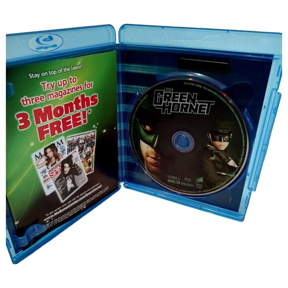 The Green Hornet Blu-Ray Dvd Seth Rogen Cameron Diaz Movie Comedy - Picture 3 of 7
